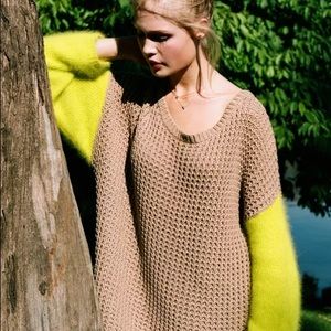 Urban Outfitter Shae Cashmere Boyfriend Sweater